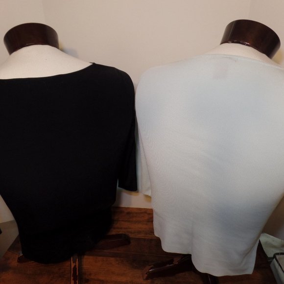 Lot of 2 Women's Holiday Sweaters - 1990s sz S 740 - Picture 2 of 6